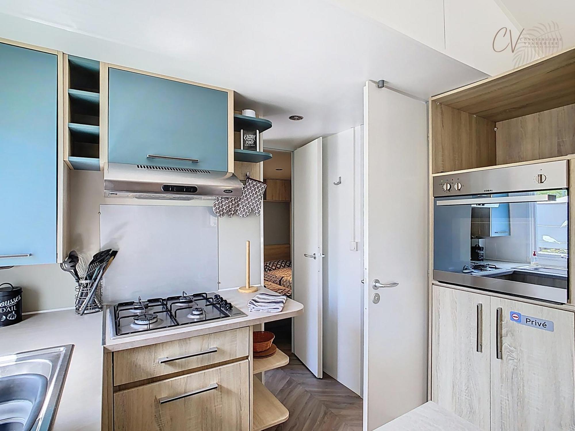 Mobil-Home Ja 68 A Vias - La Carabasse - Camping Siblu Avec Piscine Exteriör bild